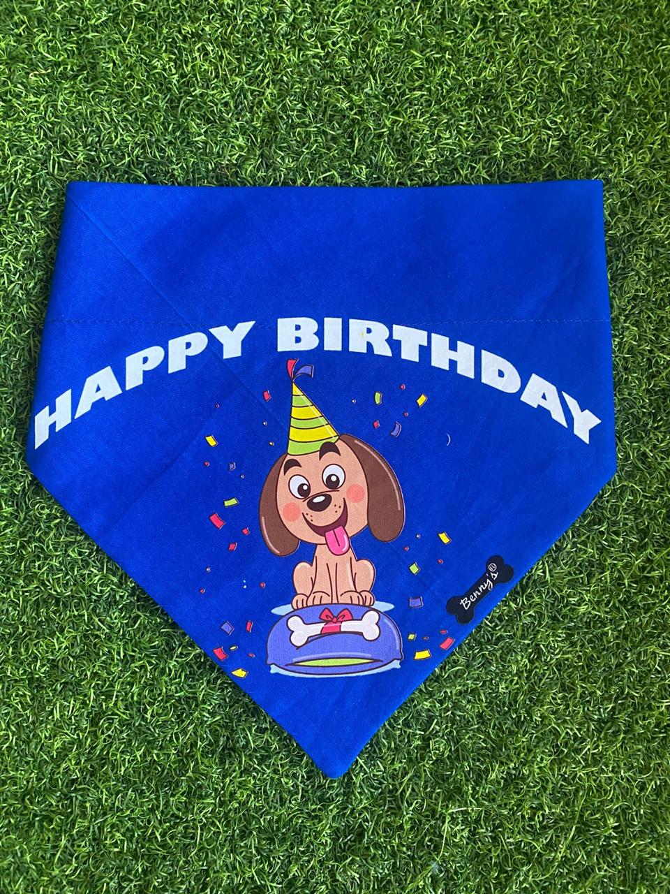 Benny’s Dog Birthday Bandana