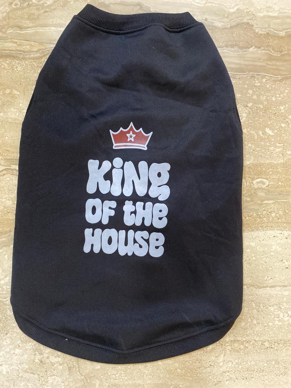 KING OF THE HOUSE SWEAT SHIRTS XS,S,M,L,XL