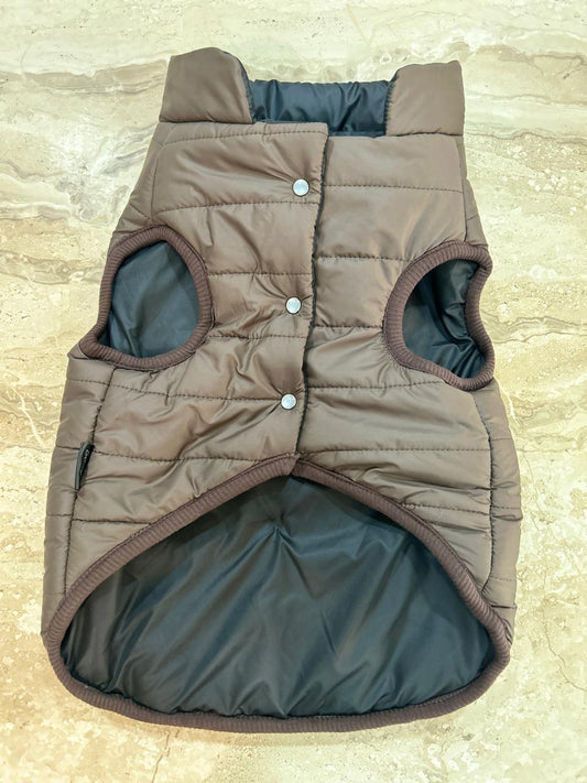 PUFFER REVERSIBLE JACKET FOR PETS XS,S,M,L,XL