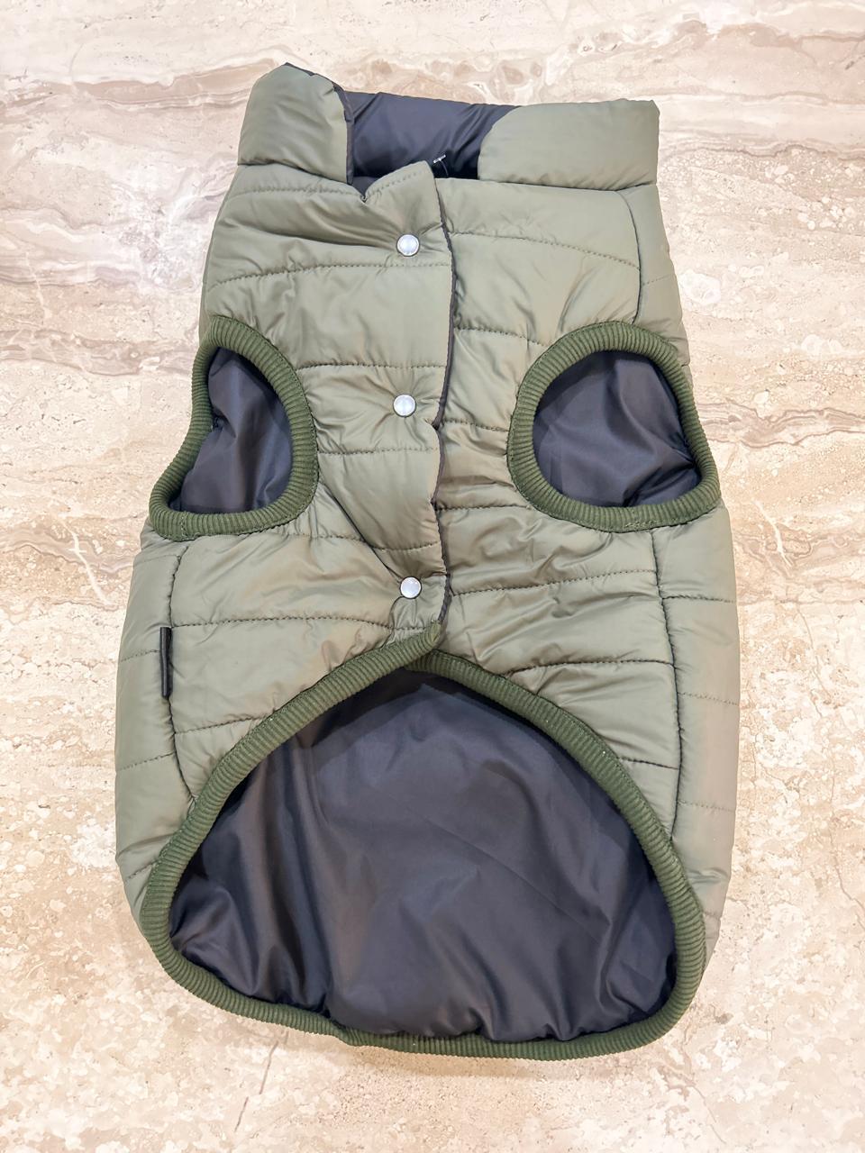 PUFFER REVERSIBLE JACKET FOR PETS XS,S,M,L,XL